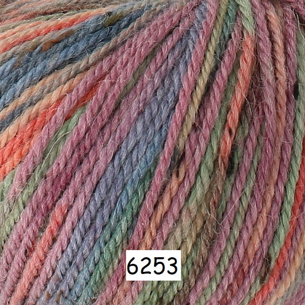 King Cole Homespun Prism Aran kosse nanat khar kosse