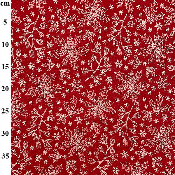 Scandi Print JLX0256 Red kosse nanat khar kosse