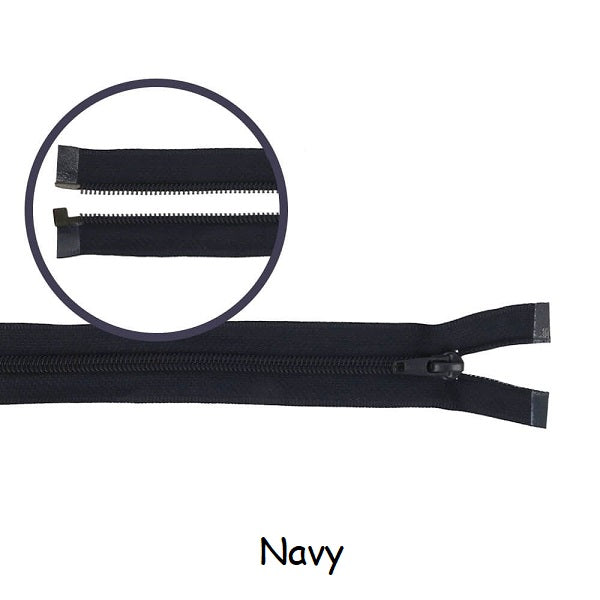 Nylon Open End Zip kosse nanat khar kosse