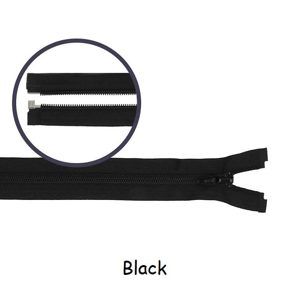 Nylon Open End Zip kosse nanat khar kosse