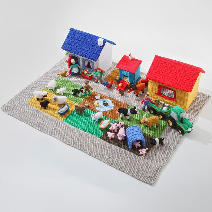 King Cole Foldaway Farmyard Friends – Book 1 kosse nanat khar kosse