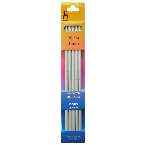 Pony Double Pointed Needles 2mm to 5mm kosse nanat khar kosse