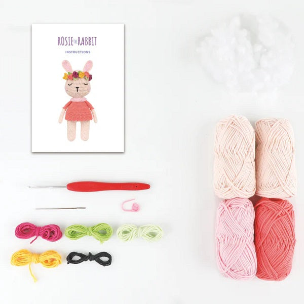 Anchor Rosie the Rabbit Amigurumi Crochet Kit kosse nanat khar kosse