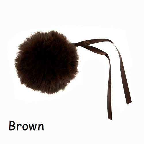 Large 11cm Faux Fur Pom Pom kosse nanat khar kosse