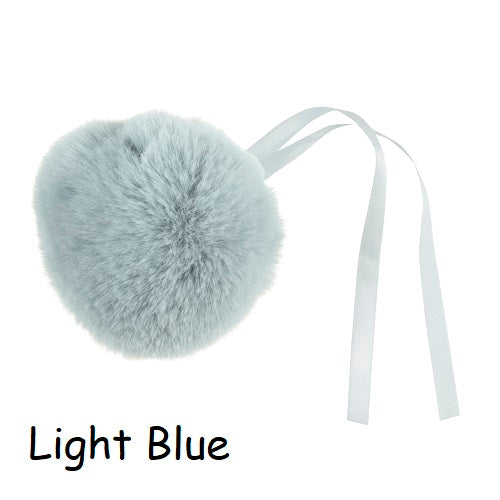 Large 11cm Faux Fur Pom Pom kosse nanat khar kosse