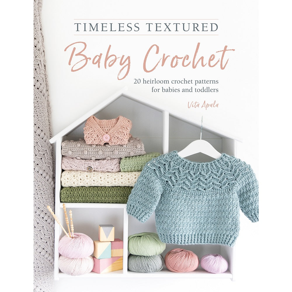 Timeless Textured Baby Crochet kosse nanat khar kosse