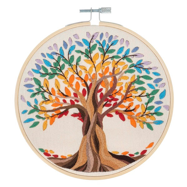 Trimits Embroidery Hoop Kit Tree of Life kosse nanat khar kosse