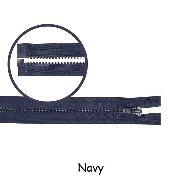 Plastic Open End Zip kosse nanat khar kosse