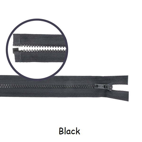 Plastic Open End Zip kosse nanat khar kosse