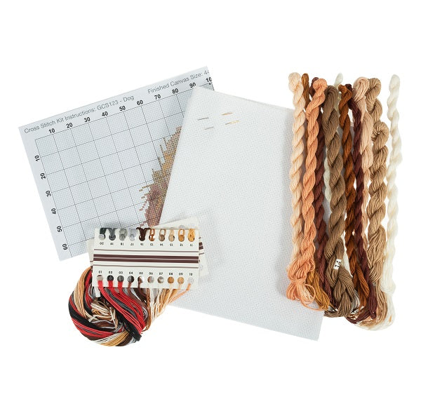 Trimits Dog Counted Cross Stitch Kit Extra Large kosse nanat khar kosse