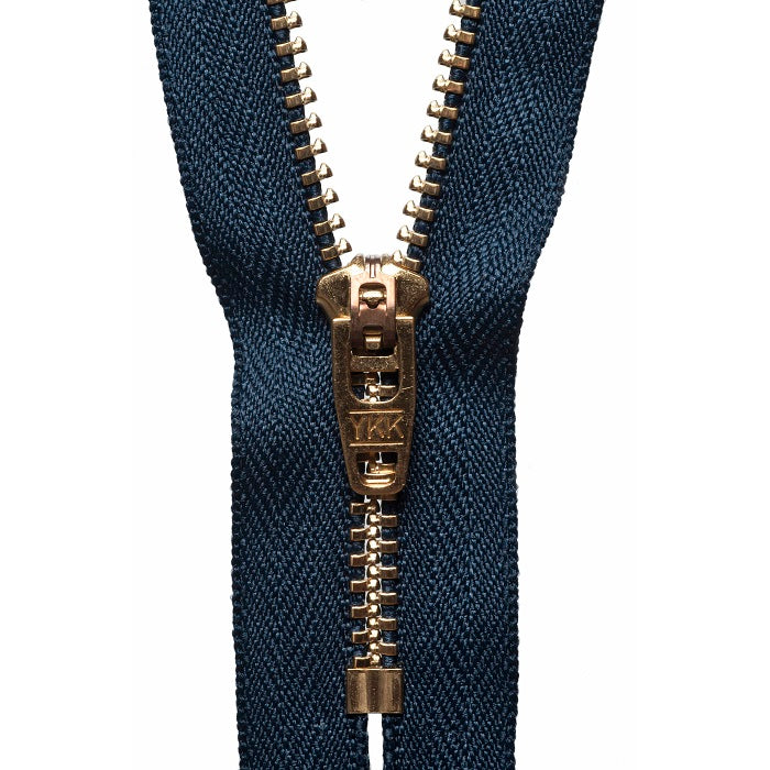 YKK Brass Jeans Zips kosse nanat khar kosse