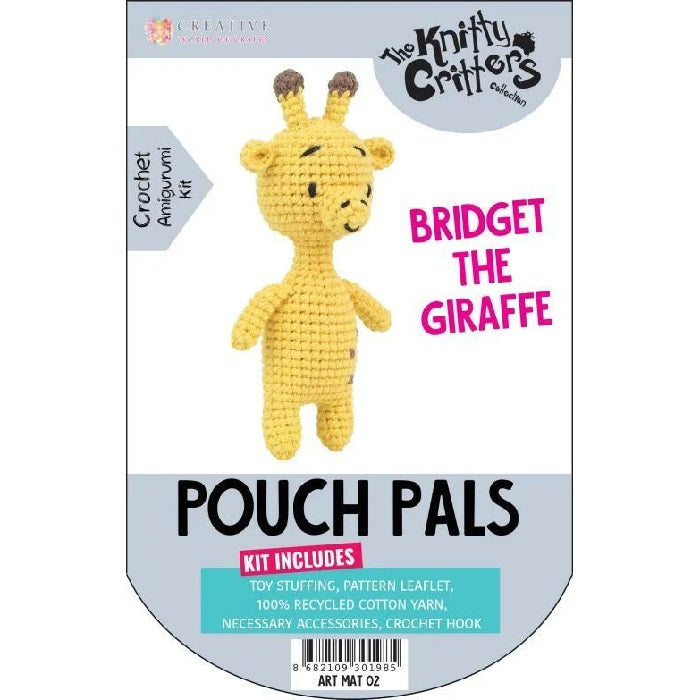 Knitty Critters Bridget the Giraffe kosse nanat khar kosse