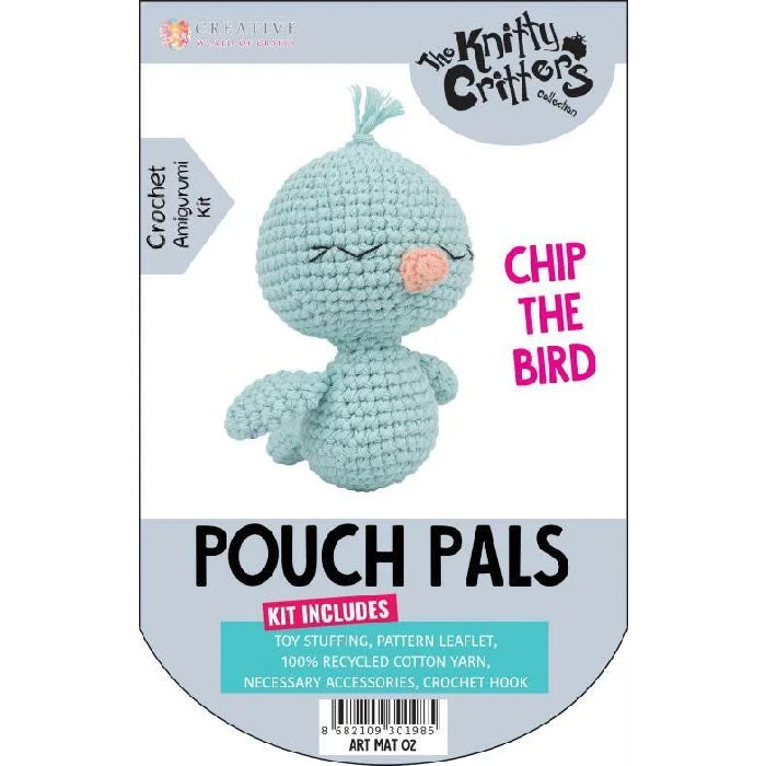 Knitty Critters Chip the Bird kosse nanat khar kosse