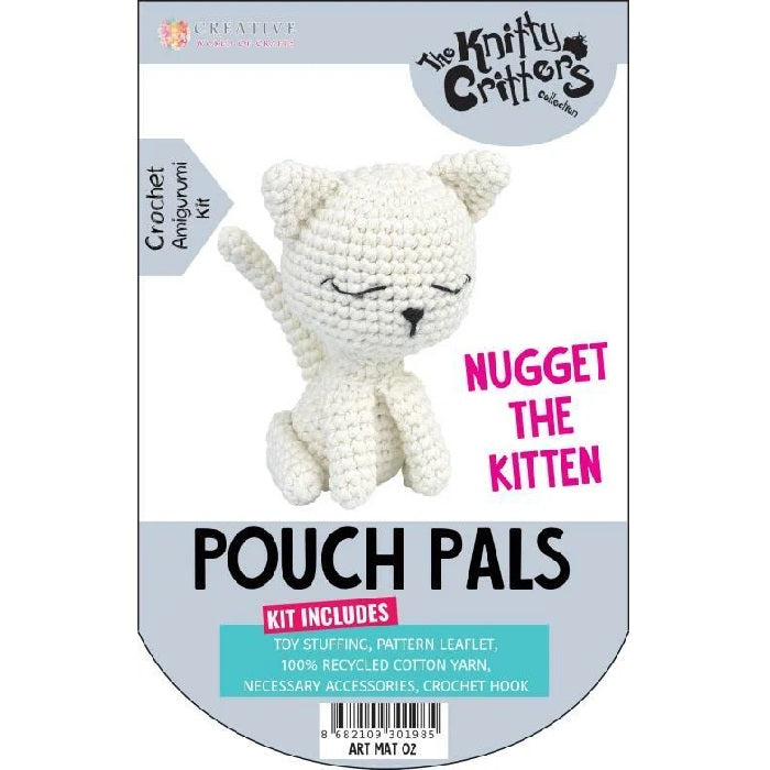 Knitty Critters Nugget the Kitten kosse nanat khar kosse