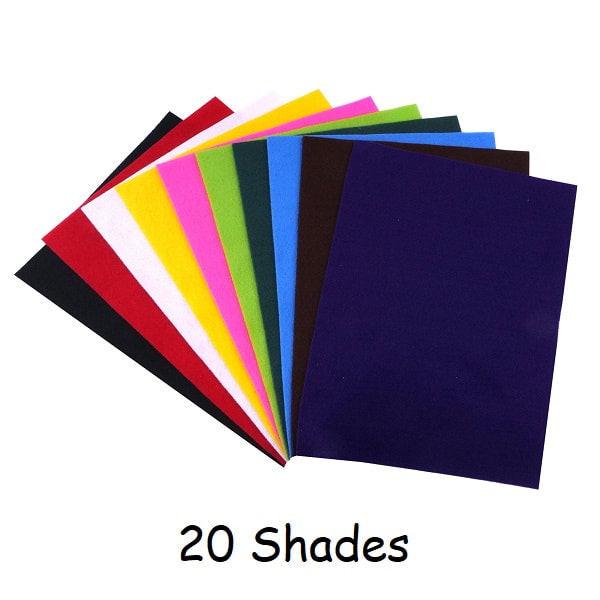 Acrylic Felt Sheet. kosse nanat khar kosse
