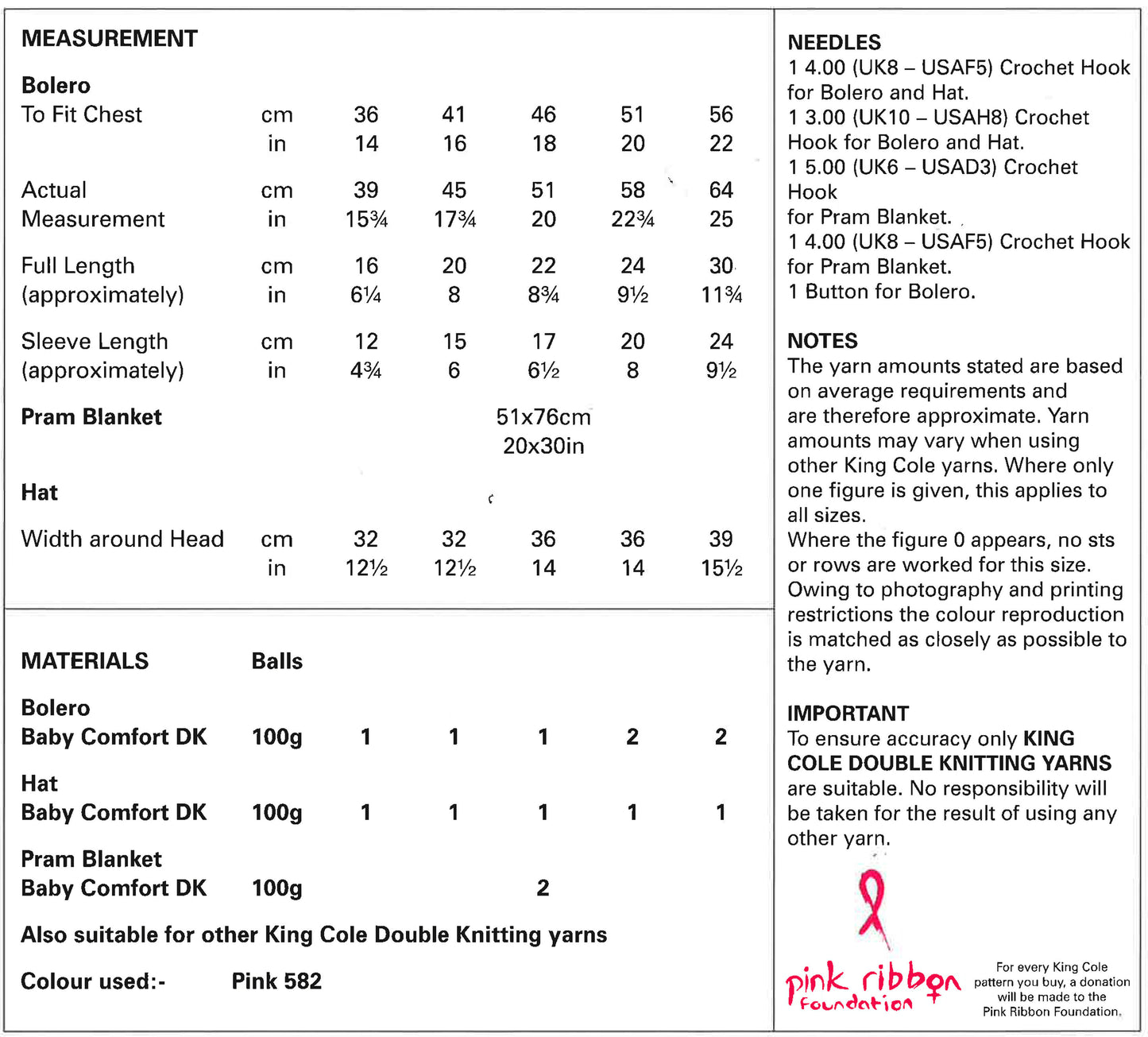 King Cole 3258 kosse nanat khar kosse