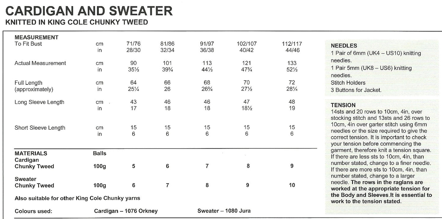 King Cole 4038 kosse nanat khar kosse