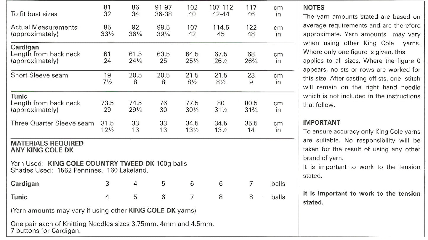 King Cole 4099 kosse nanat khar kosse