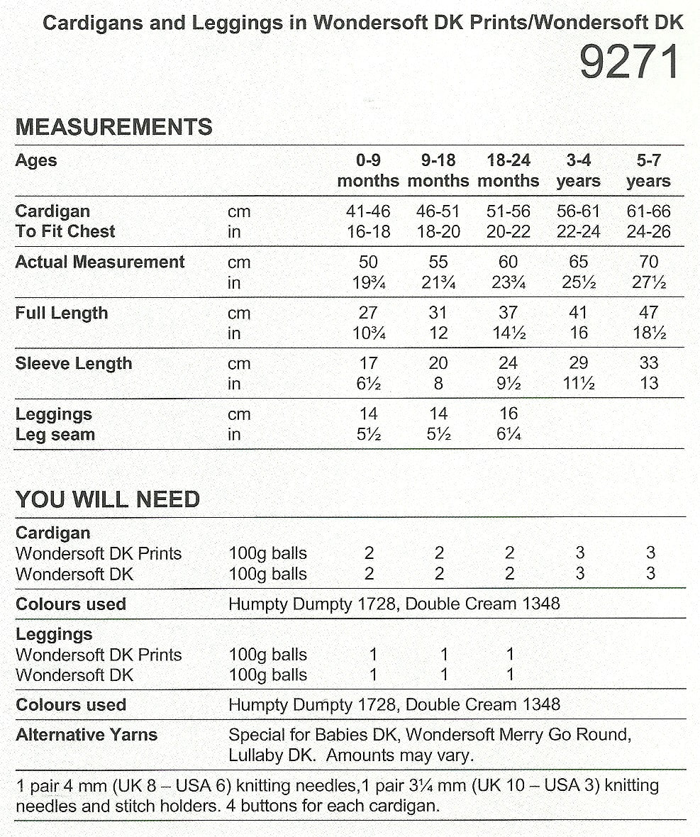 Stylecraft 9271 kosse nanat khar kosse