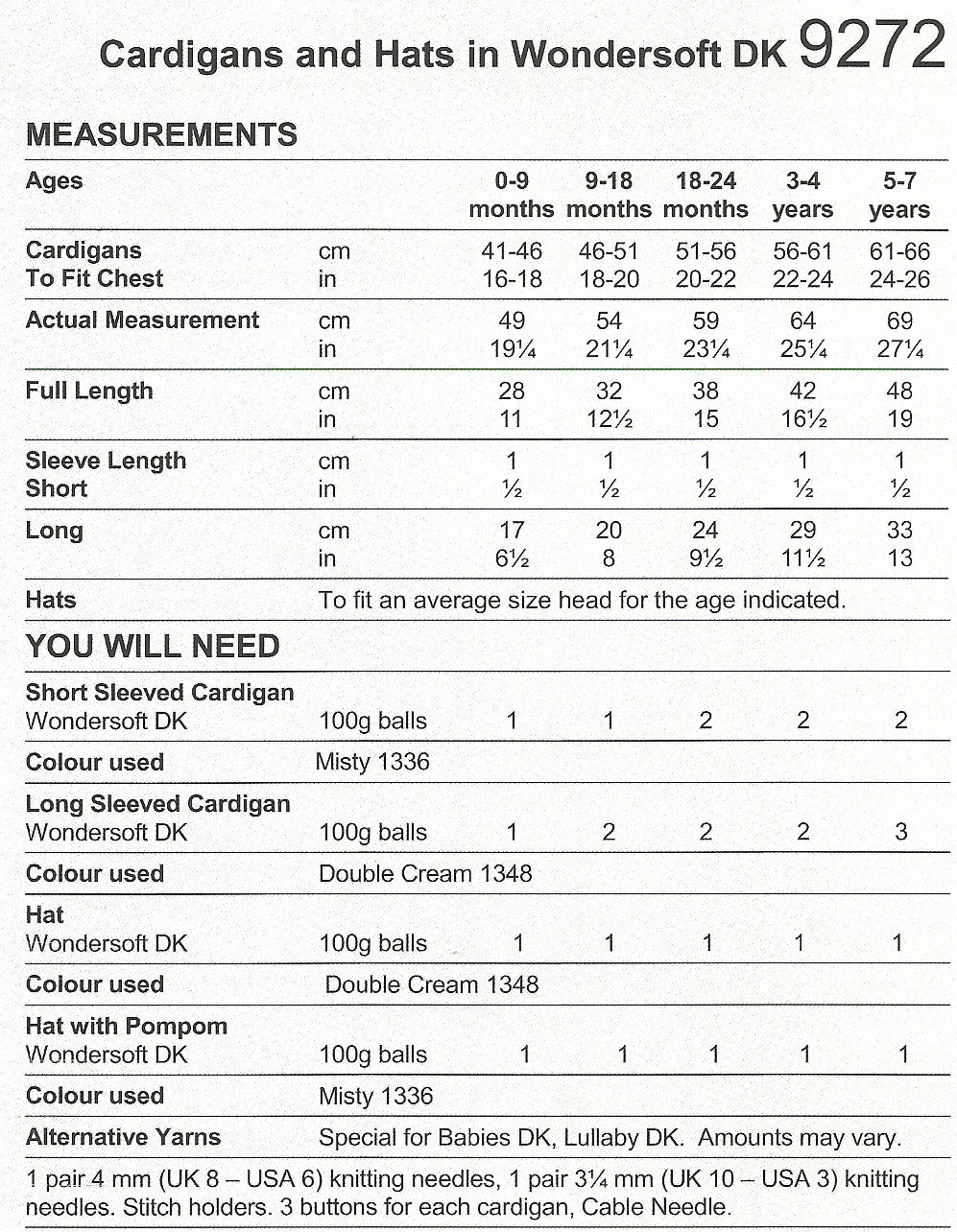 Stylecraft 9272 kosse nanat khar kosse