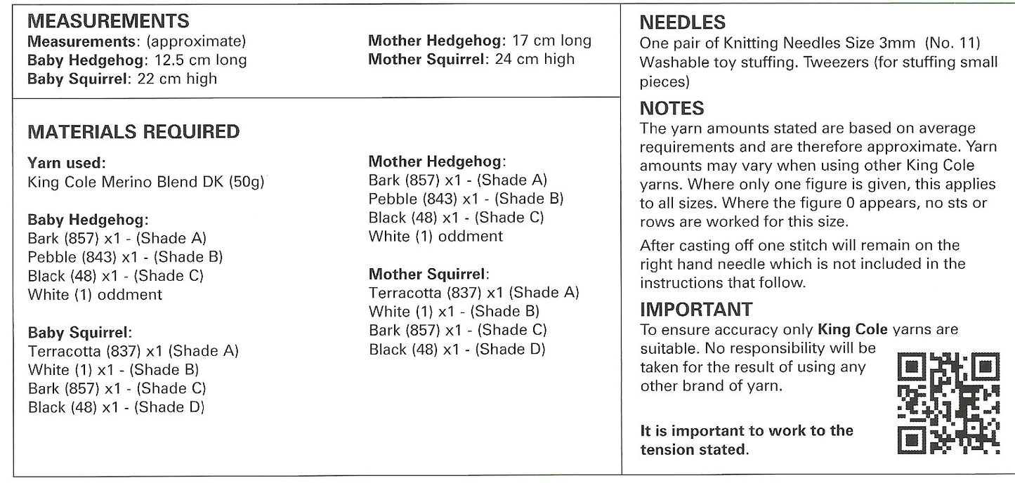 King Cole 9012 kosse nanat khar kosse