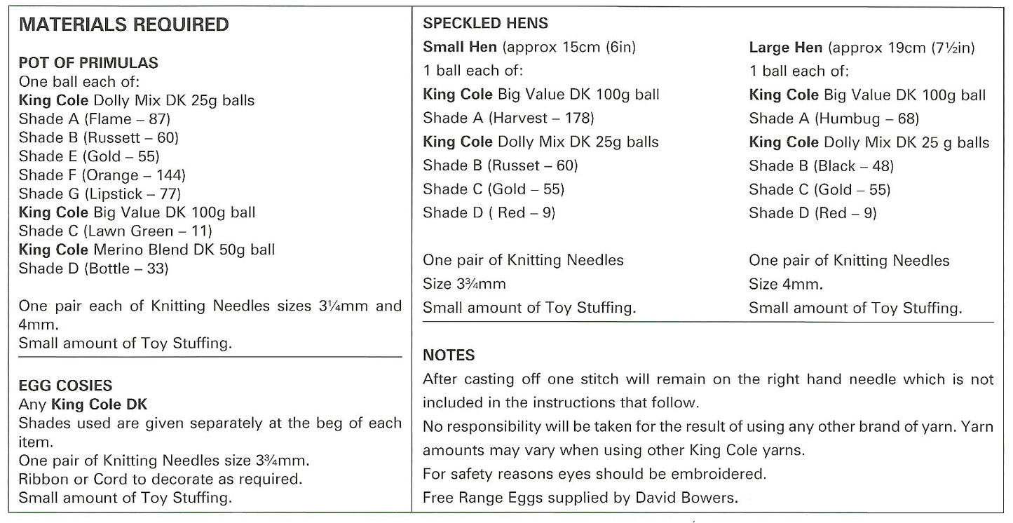 King Cole 9000 kosse nanat khar kosse