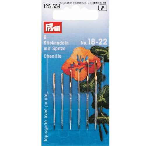 Prym chenille needles size 18-22