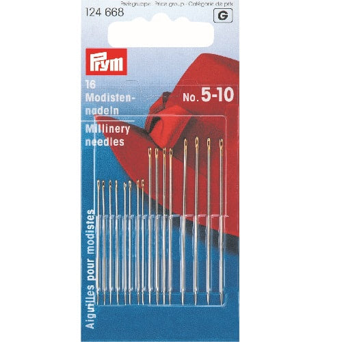 Millinery Needles 5-10