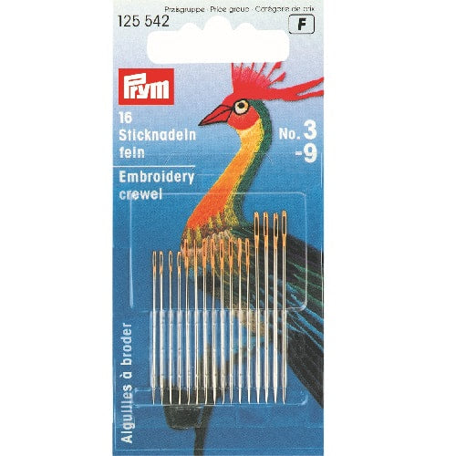 Prym Embroidery needles kosse nanat khar kosse