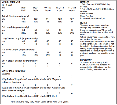 King Cole 5635 kosse nanat khar kosse