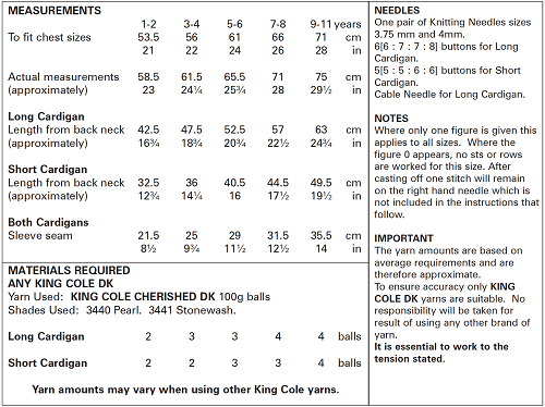 King Cole 5587 kosse nanat khar kosse
