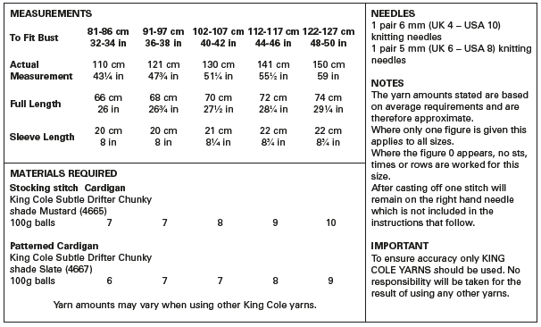 King Cole 5684 kosse nanat khar kosse