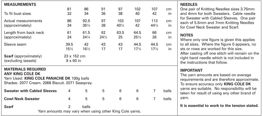 King Cole 5253 kosse nanat khar kosse