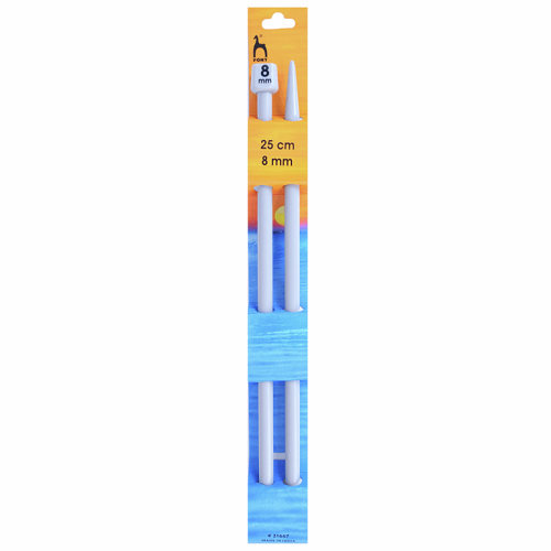 8mm plastic Knitting needles