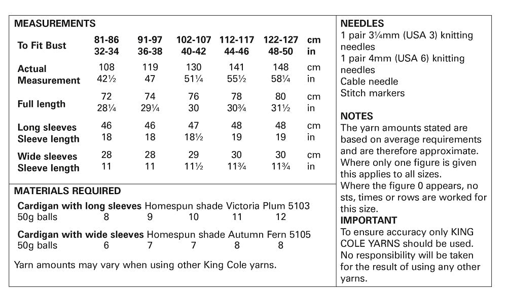 King Cole 5791 kosse nanat khar kosse