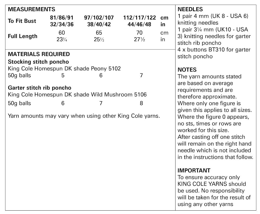 King Cole 5793 kosse nanat khar kosse