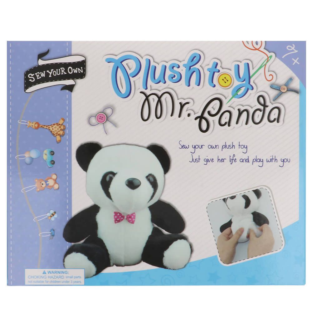 Panda sewing kit for children kosse nanat khar kosse