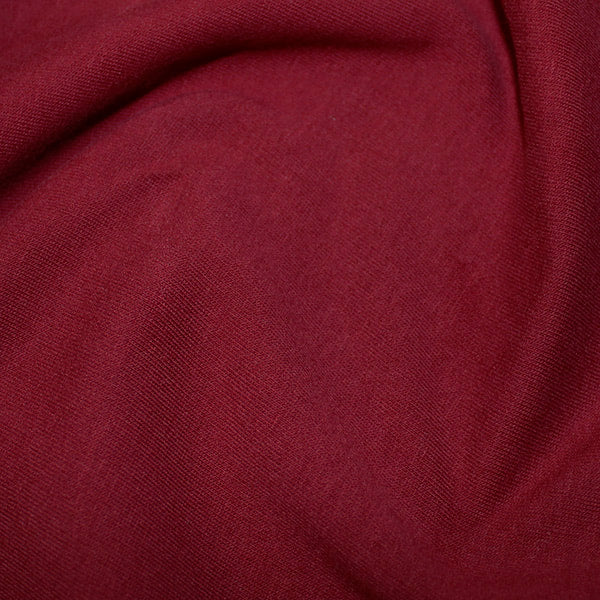 Organic Soft Touch Plain Jersey Wine kosse nanat khar kosse