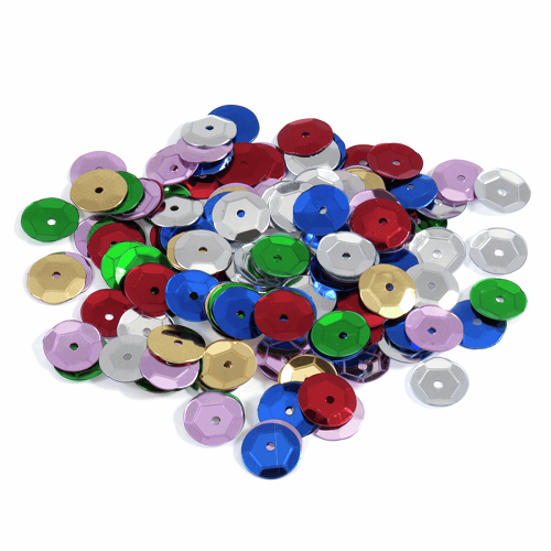 8mm Cup Sequins kosse nanat khar kosse