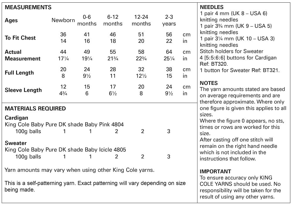 King Cole 5778 kosse nanat khar kosse