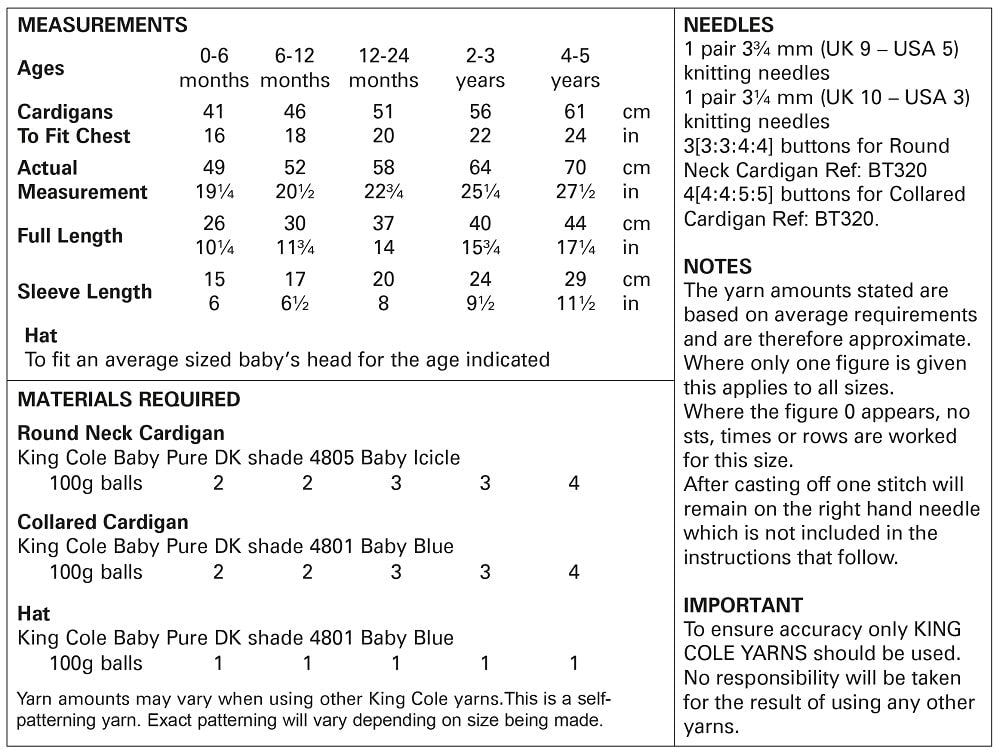 King Cole 5777 kosse nanat khar kosse