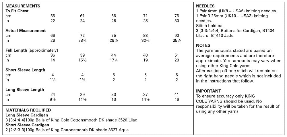 King Cole 5750 kosse nanat khar kosse