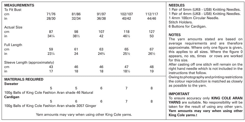 King Cole 4815 kosse nanat khar kosse