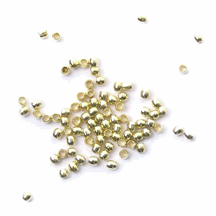 2mm Crimp Beads kosse nanat khar kosse