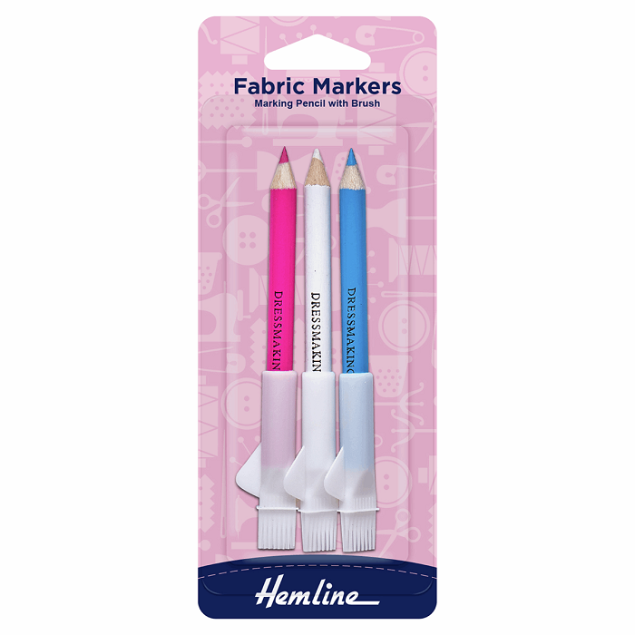 Fabric marking pencils with brush kosse nanat khar kosse