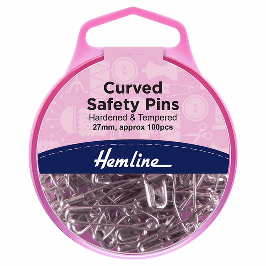 27mm Curved Safety Pins
