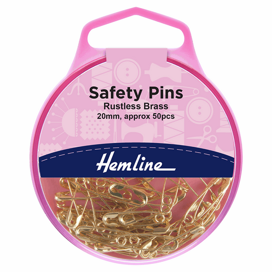 20mm Brass Safety Pins