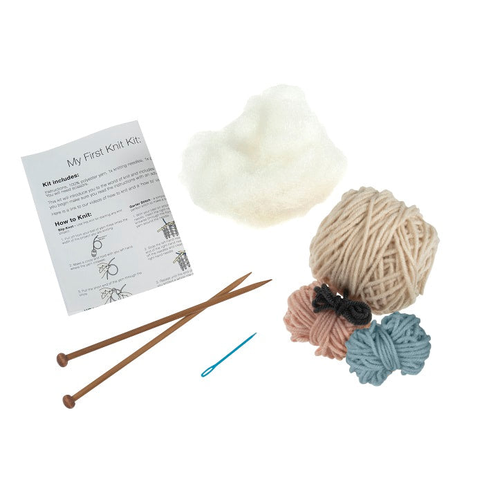 My First Knitting Kit kosse nanat khar kosse