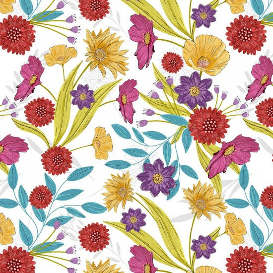 Vintage Florals81430-101 kosse nanat khar kosse 
