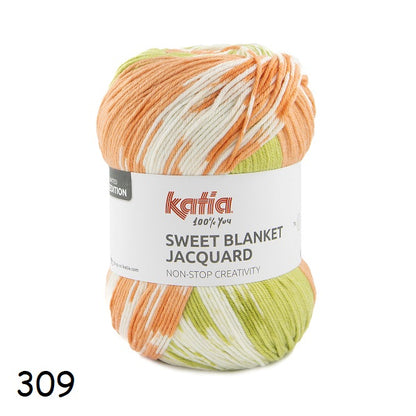 Katia Sweet Blanket Jacquard